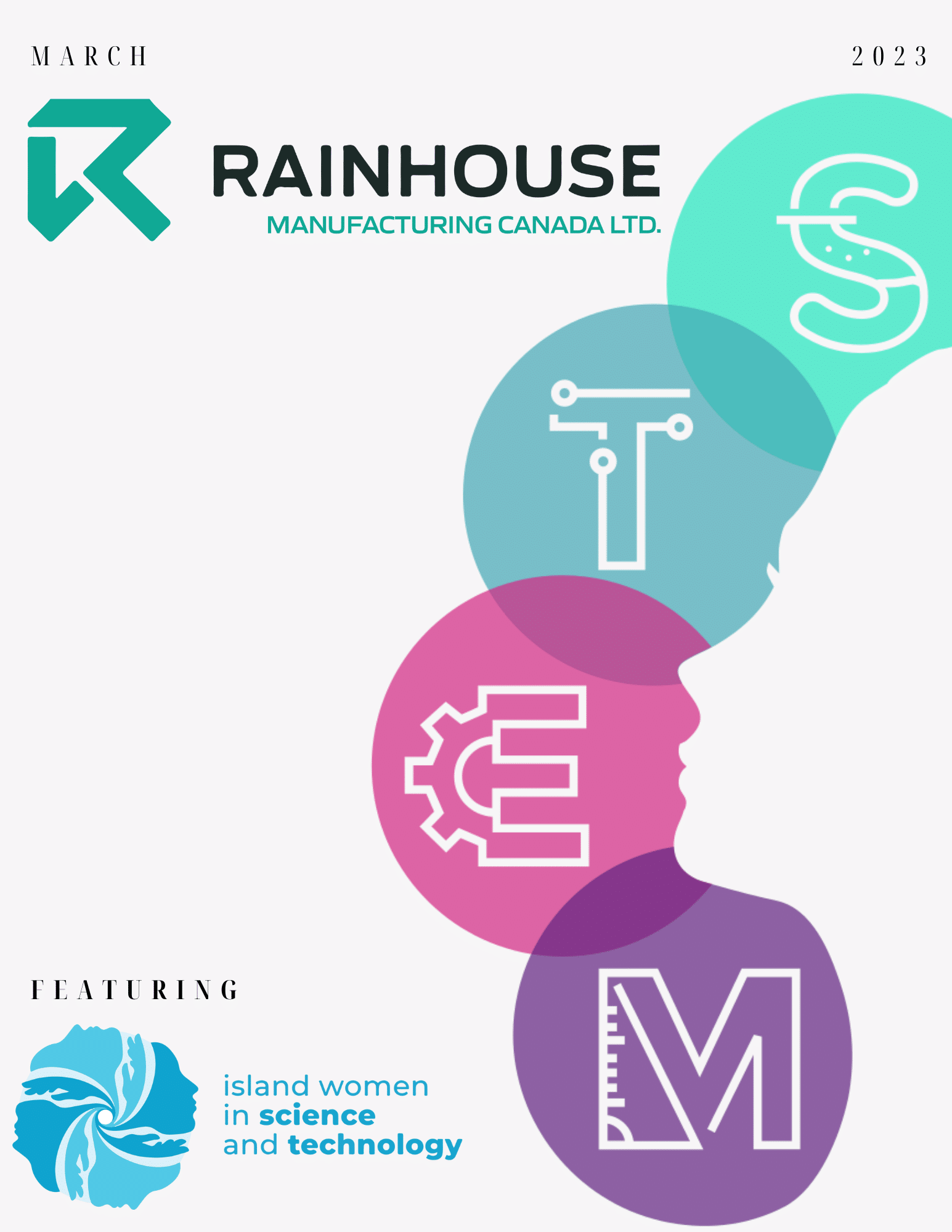 Rainhouse Newsletter featuring iWIST - Empowering Women in STEM