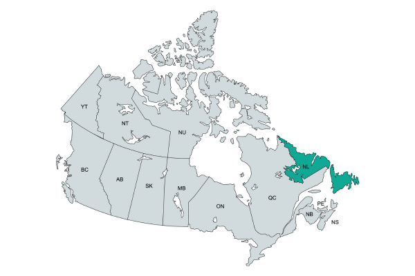 Rainhouse Service Areas in Newfoundland