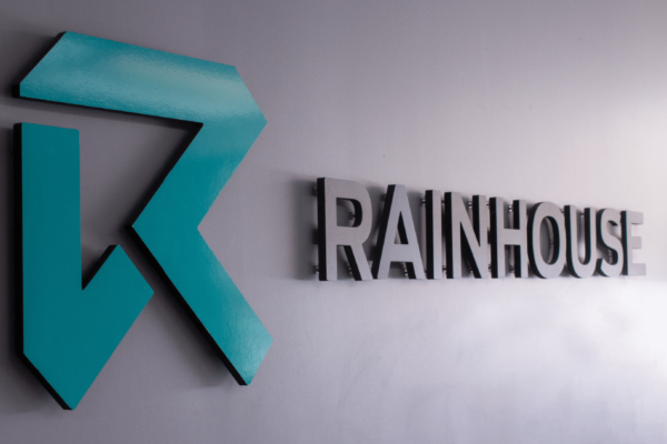 Rainhouse Manufacturing Team: Wall Logo
