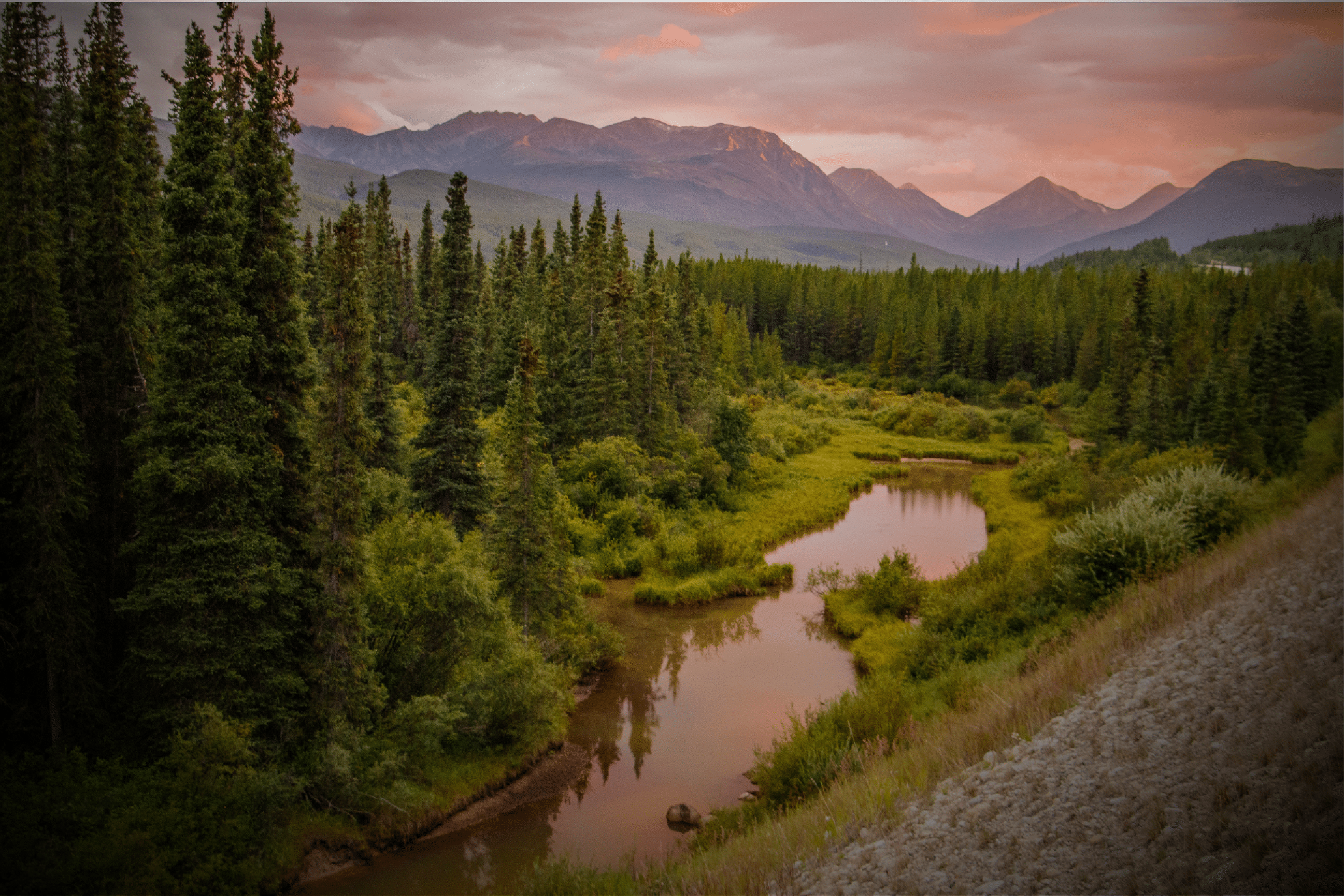 Yukon-Sunset