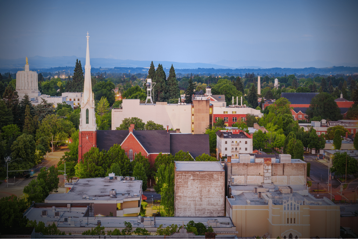 Rainhouse Service Areas in Salem, Oregon