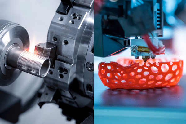 CNC Machining vs. 3D Printing