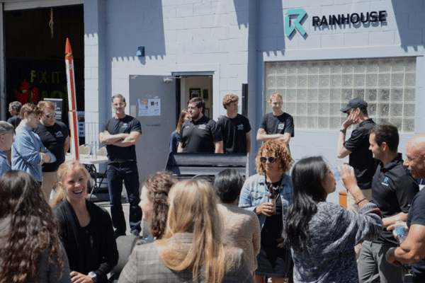 Students and industry professionals connect at Rainhouse Manufacturing during an engineering showcase event, highlighting STEM talent and the future of advanced manufacturing on Vancouver Island.